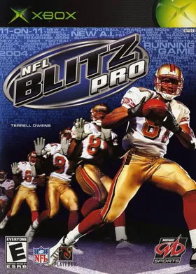 NFL Blitz Pro (USA) box cover front